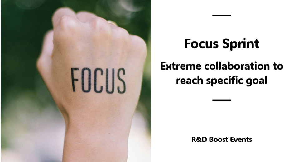 Focus Sprint : la collaboration extrême pour atteindre un objectif précis
