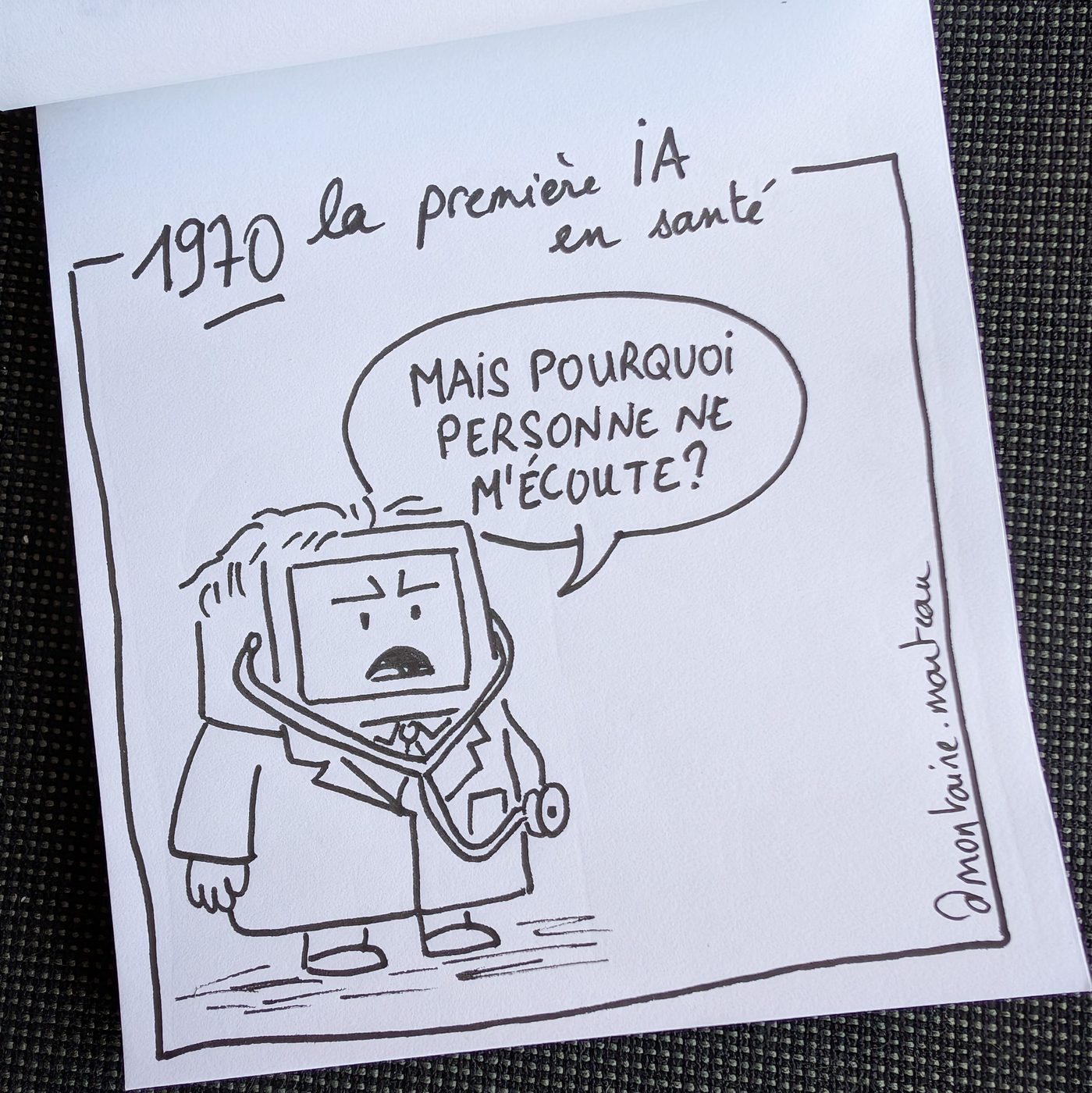 « Mais pourquoi personne ne m’écoute ? » La première IA en santé, dès les années 1970.