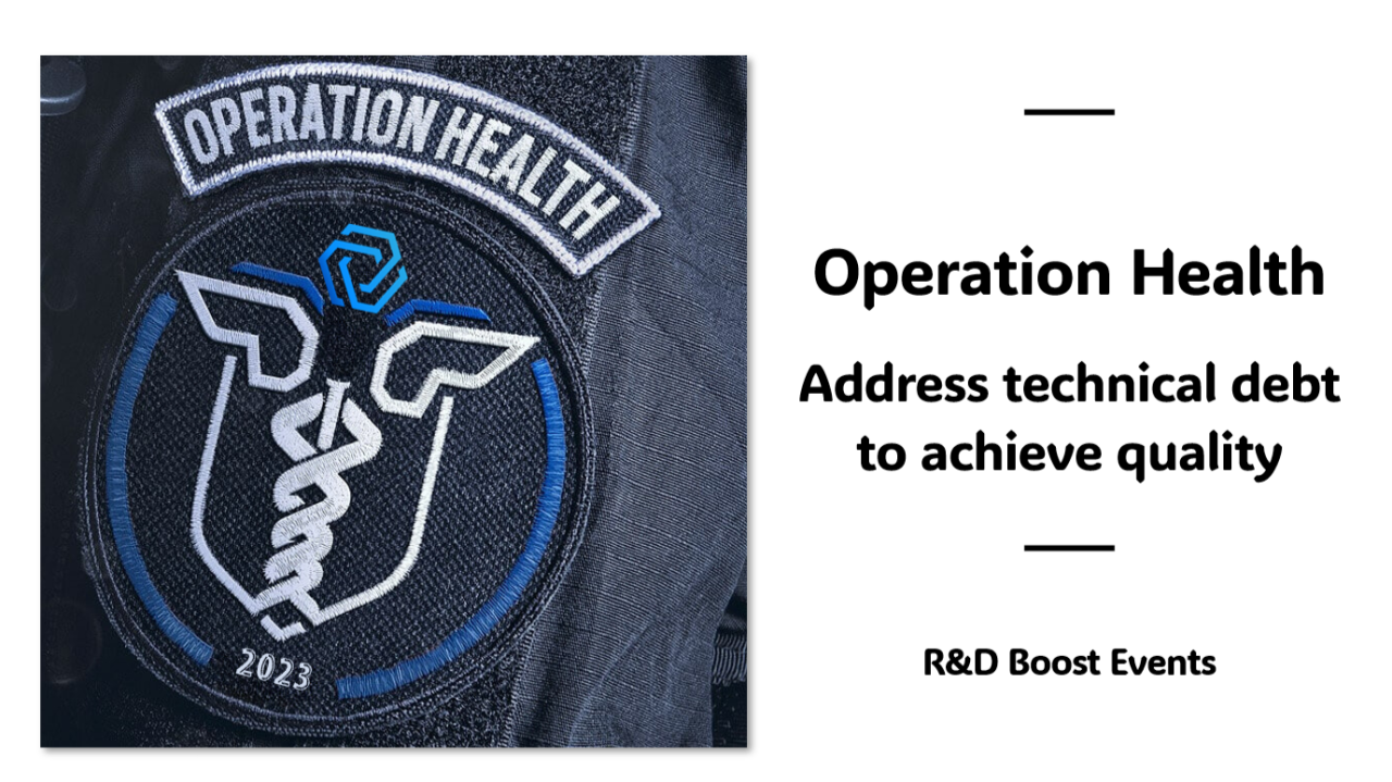Operation Health : traiter la dette technique pour atteindre la qualité