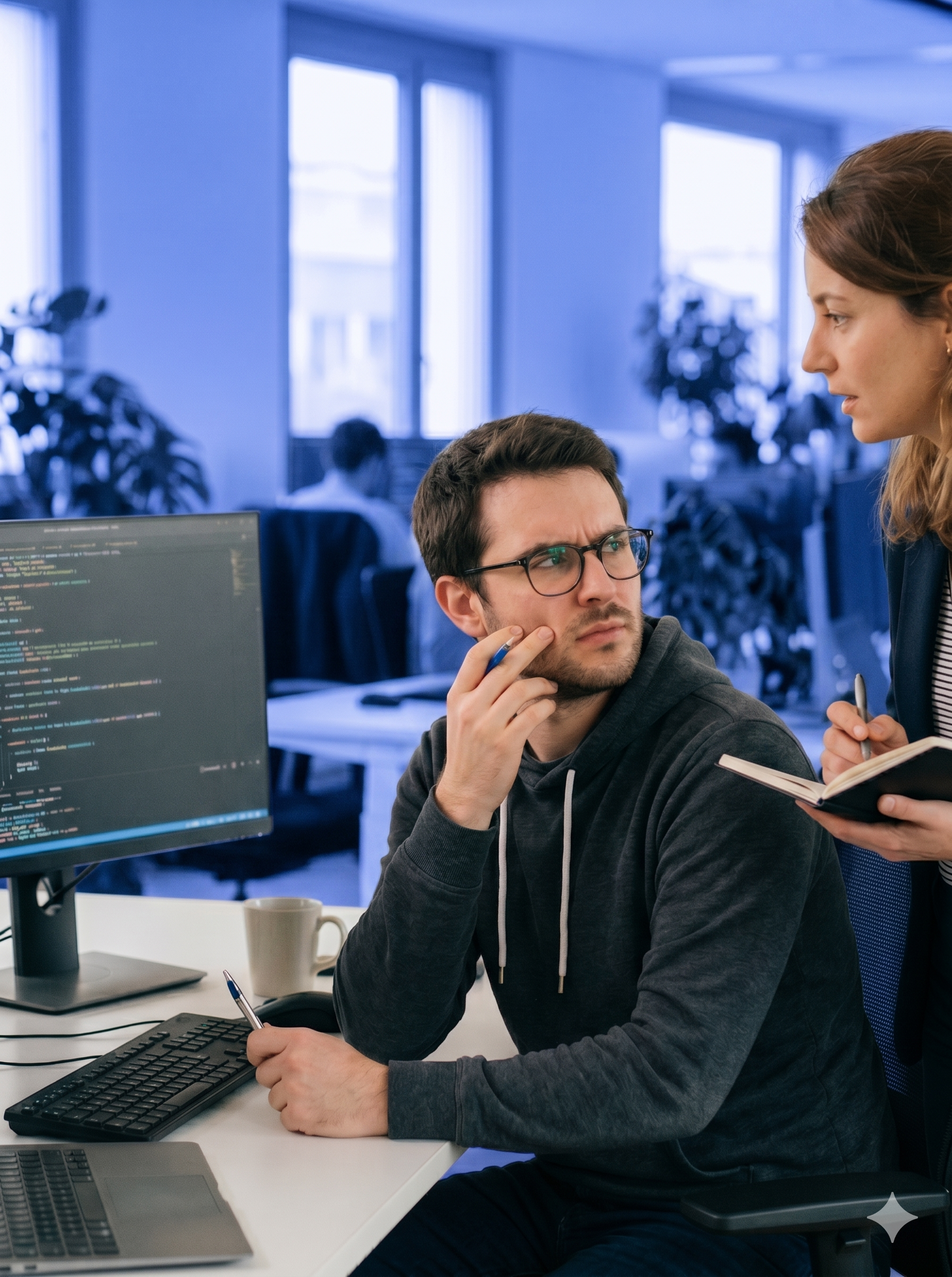 Interruption d'un dev par une question PM